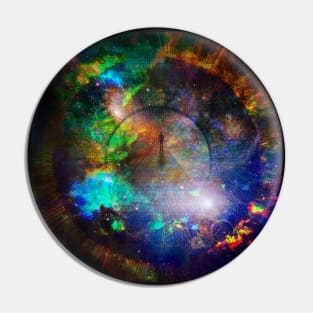 The way to Eternity. Spiritual composition Pin