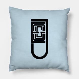 Jesus Bullet Black Pillow