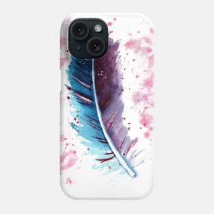 dreamy feather Phone Case