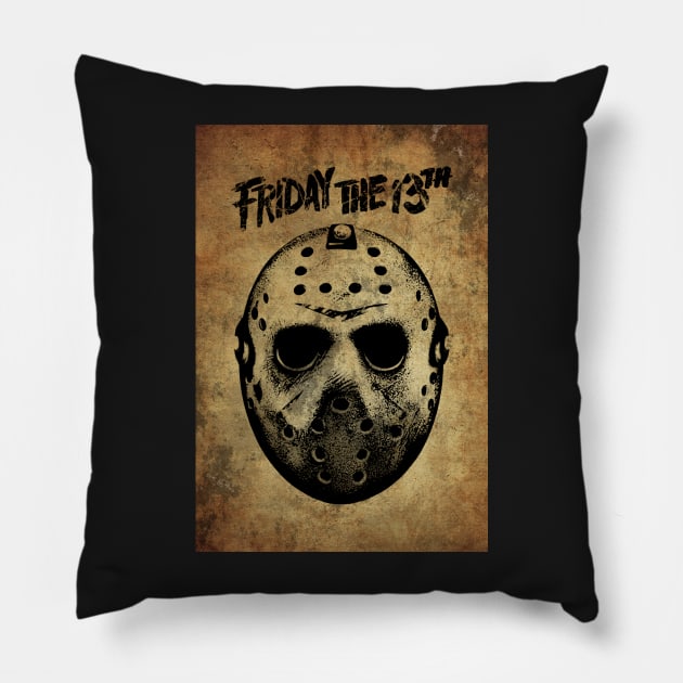 Friday the 13th Pillow by boothilldesigns