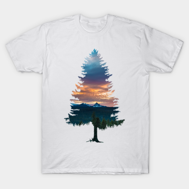 Spruce Tree - Tree - T-Shirt