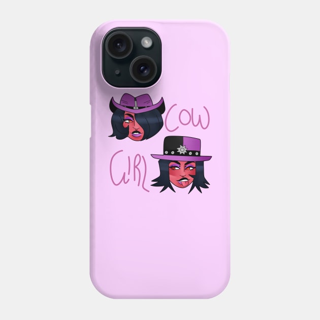 COWGIRL - NISHA THE LAWBRINGER Phone Case by finallycowboys