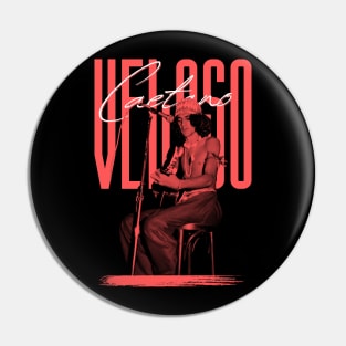 Caetano veloso///original retro Pin