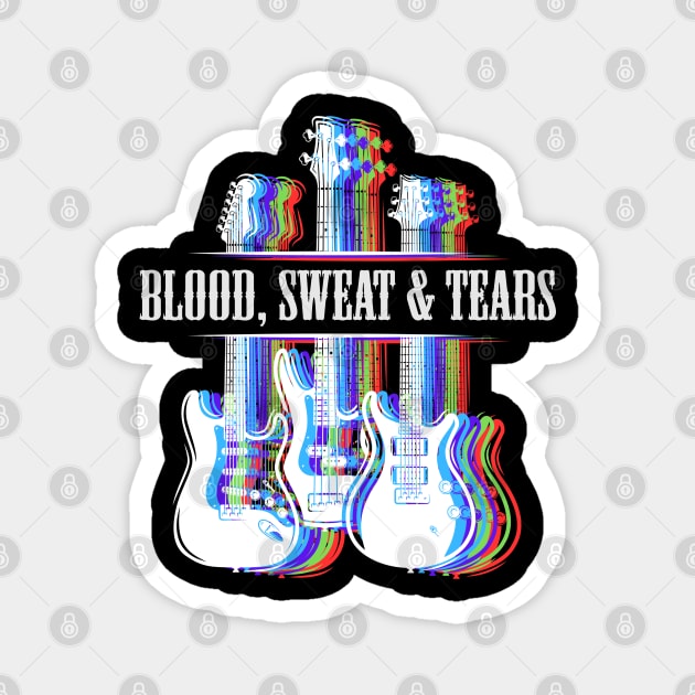 BLOOD SWEAT TEARS BAND Magnet by dannyook