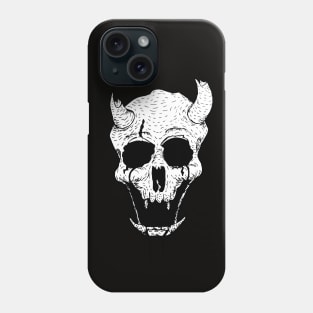 oni skull Phone Case