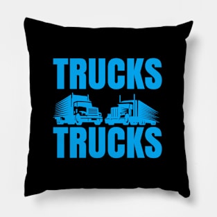 Trucks Pillow