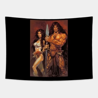 Conan and Belit Tapestry