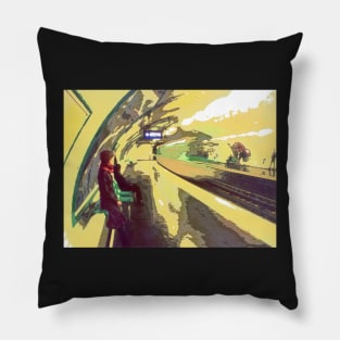 Metro in Paris Pillow