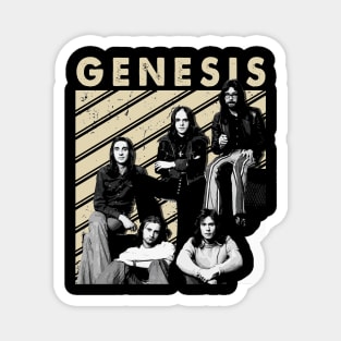 Phil Collins Drumming Magic - Embrace the Rhythm with This Genesis Tee Magnet