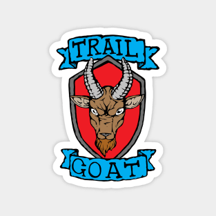 Trail Goat - Goat Rage - Emblem - Colour Magnet