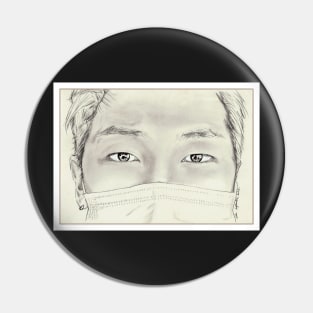 Kim Namjoon Eye Study Pin