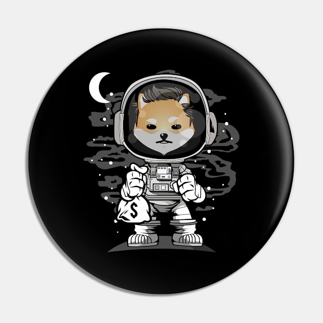 Astronaut Dogelon Mars Coin To The Moon Crypto Token Cryptocurrency Wallet Birthday Gift For Men Women Kids Pin by Thingking About