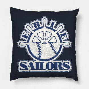 Defunct Erie Sailors Baseball Team Pillow