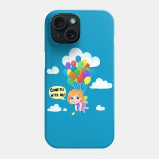 Come fly with me! Phone Case