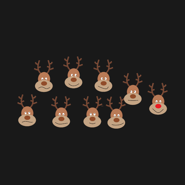 Santa's Reindeer by Pektashop