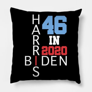 Biden Harris 46 in 2020 - Joe and Kamala 2020 Pillow