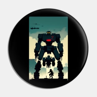 Battle Robot Pin