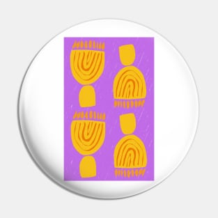 Chanukiah Burning Bright Pin