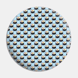 Sushi Roll Pattern Pin
