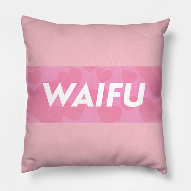 No Waifu no Life Pillow by vanbueno