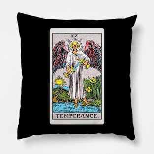 Card #14 - Temperance - Rider Waite Smith Tarot Pillow