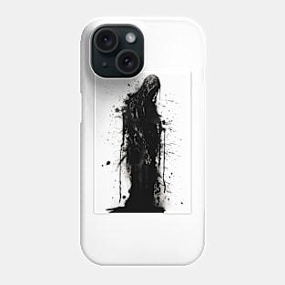 Grungy Grim Reaper Phone Case