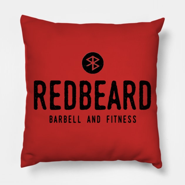 Original Logo Pillow by redbeardbarbell