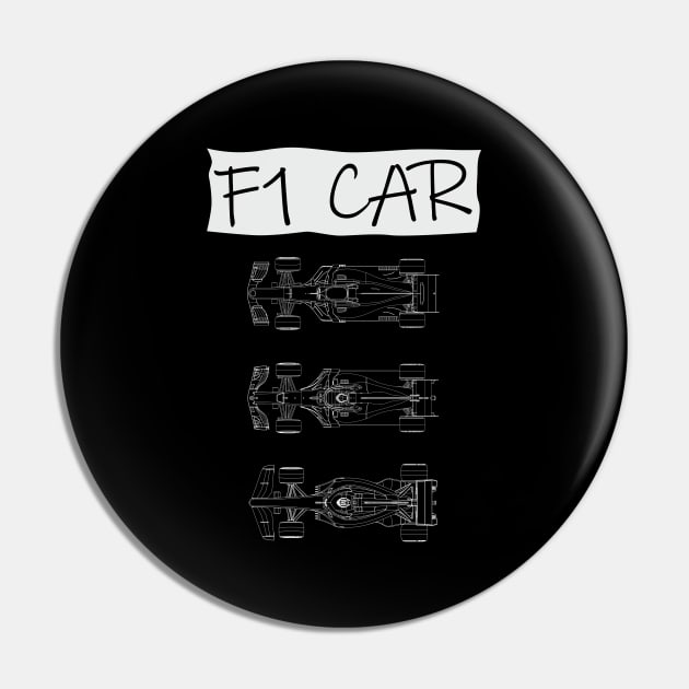 F1 CAR I Pin by XT STUDIO ART