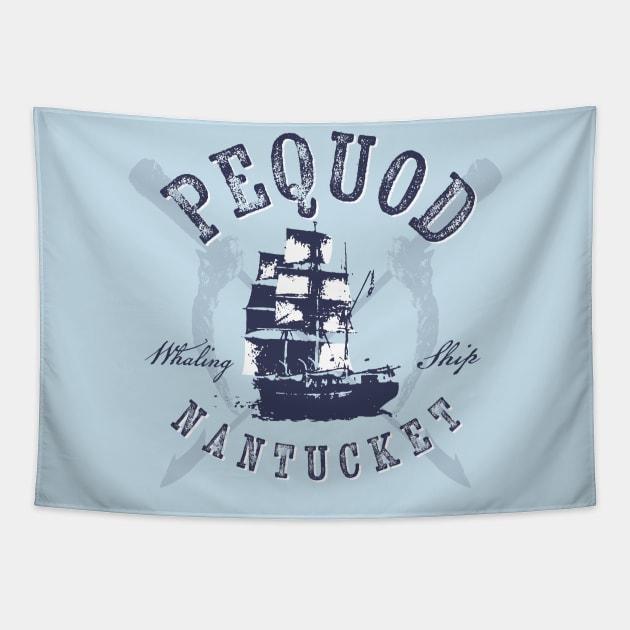 Pequod Tapestry by MindsparkCreative