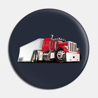 Cartoon truck Pin