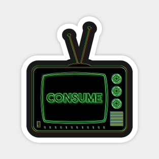 Retro TV | Consume | Pop Art Magnet