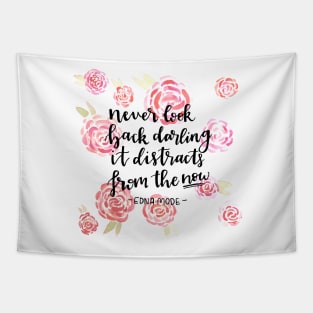 Never look back darling - Edna Mode Tapestry