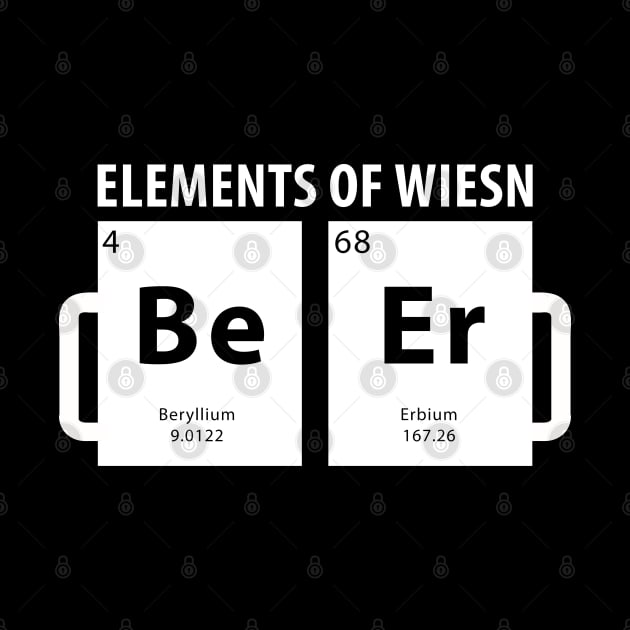 Periodically Shirt Oktoberfest Elements Of Wiesn Beer (BeEr) by sheepmerch