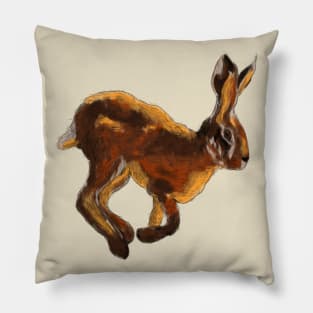 "hare" Pillow