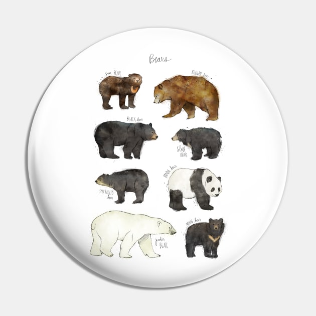 Bears Pin by Amy Hamilton