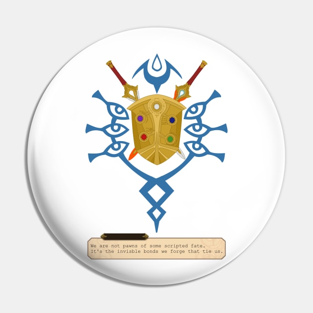 Fire Emblem Awakening Coat of Arms Pin by ludiCHRIS