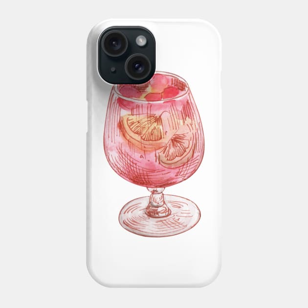 Sangria Mi Amor Phone Case by jeune98