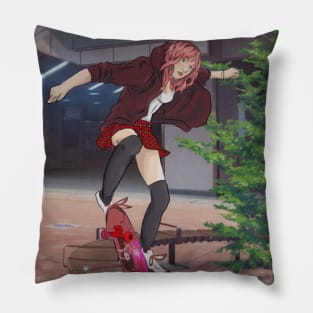 skater girl Pillow