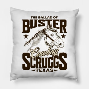 buster scruggs Pillow