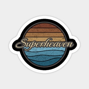 Superheaven Retro Waves Magnet