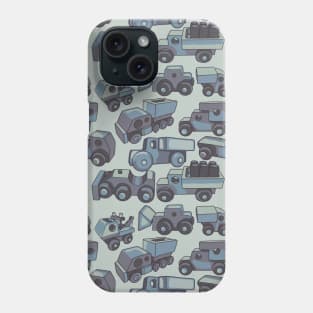 Vintage Wooden Toy Trucks Phone Case