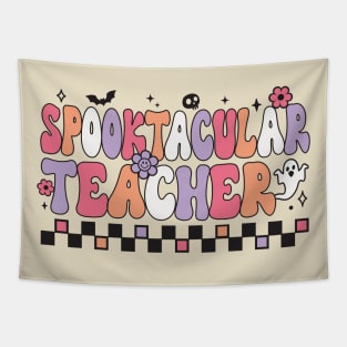 Spooktacular Teacher / Retro Style Tapestry