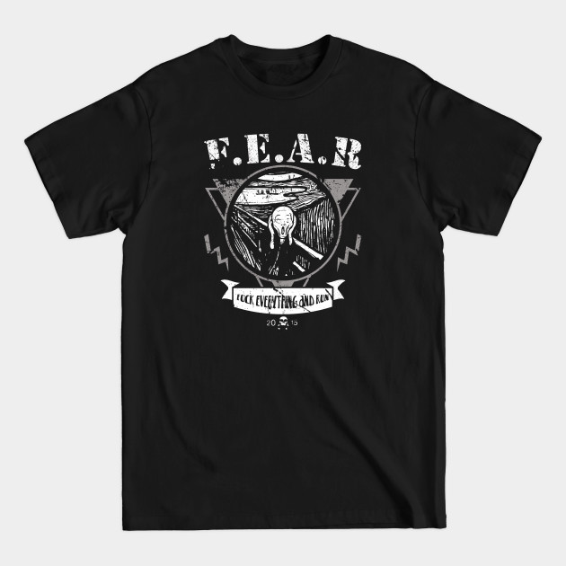 Disover What Is Fear? - Scream Munch - T-Shirt