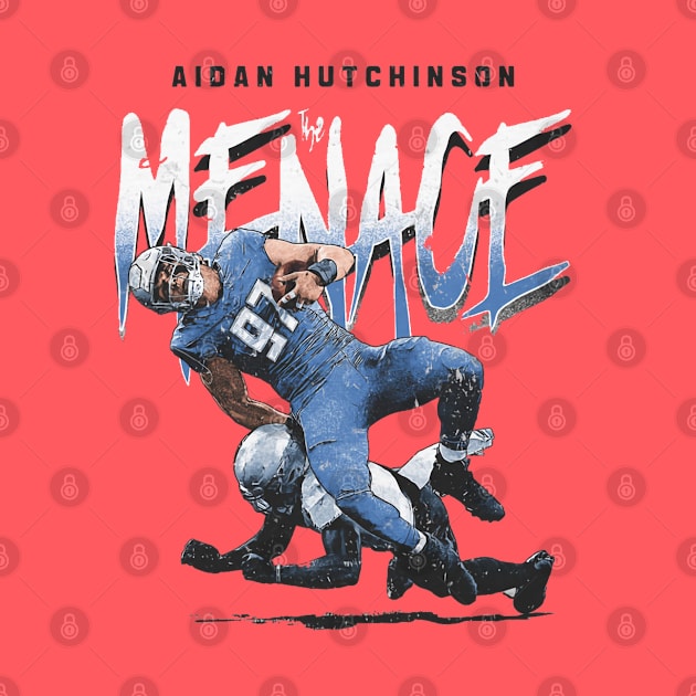 Aidan Hutchinson Detroit The Menace by ClarityMacaws