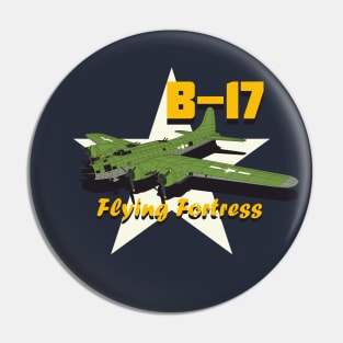 WW2 B-17 Flying Fortress heavy bomber Pin