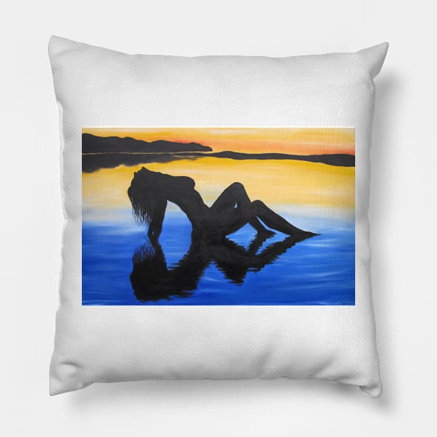 Sunset Pillow by Kunstner74