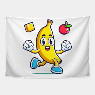 Silly Banana Buddy Tapestry