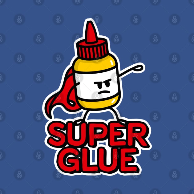 Super glue pun super hero pun hero Halloween costume by LaundryFactory