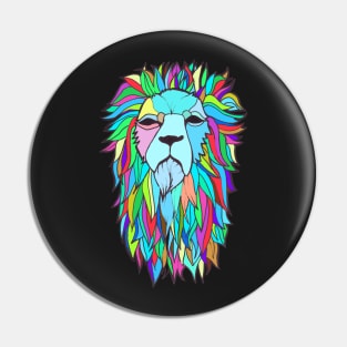 Psych Lion Pin