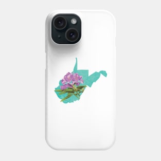 West Virginia Rhododendron Phone Case